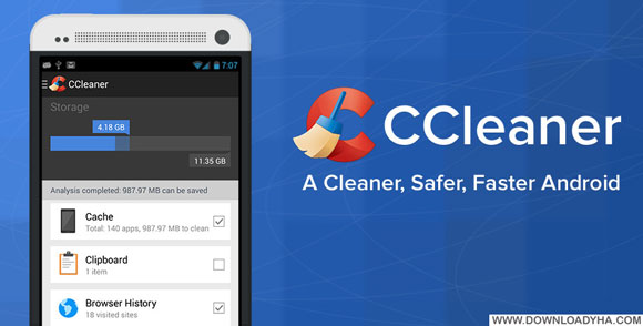 دانلود CCleaner 1.14.53 - بهینه ساز قدرتمند اندروید
