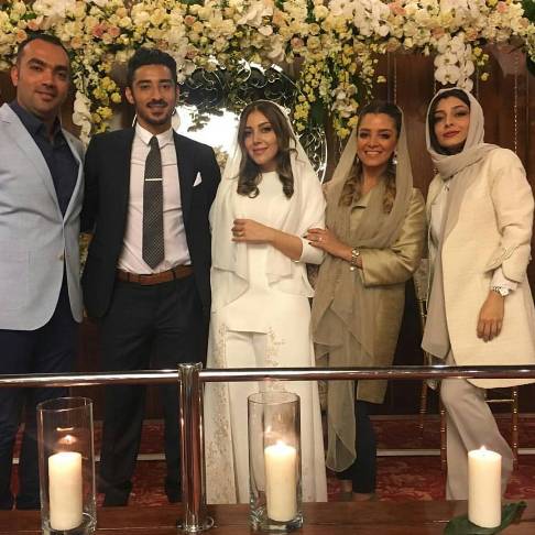 عکس رضا قوچان نژاد و همسرش سروین بیات عکس رضا قوچان نژاد و همسرش سروین بیات
