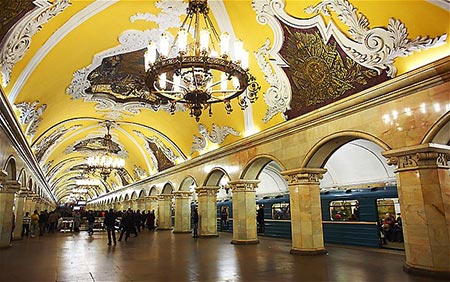 جاذبه های دیدنی و گردشگری مسکو در روسیه
