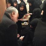 سردار سلیمانی به همسر آیت الله هاشمی تسلیت گفت+عکس