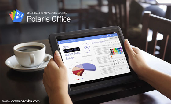 Polaris Office + PDF 7.2.1 - مشاهده و ویرایش اسناد آفیس در اندروید