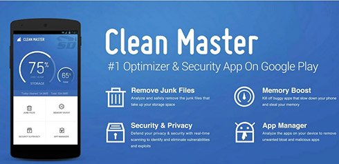 نرم افزار پاک سازی (برای اندروید) - Clean Master 5.15.5 Android