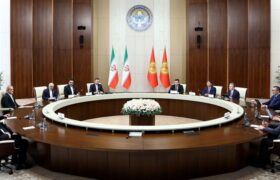 حضور پزشکیان در افتتاحیه مسابقات جهانی عشایری در بیشکک