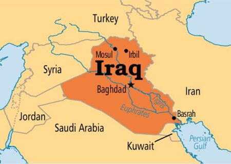 آتش سوزی در پالایشگاه الدوره عراق