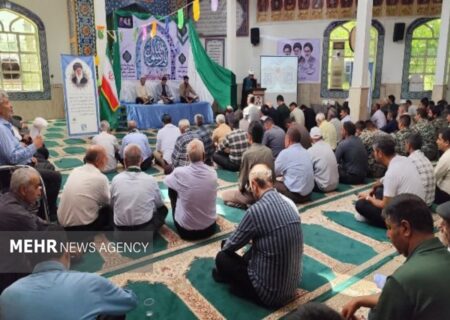 بزرگداشت هفته وحدت و روز جهانی مسجد در پیش‌قلعه برگزار شد
