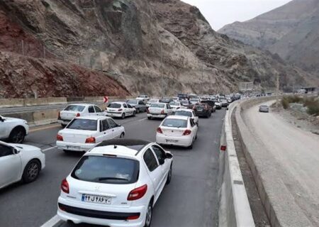 ترافیک پرحجم در جاده‌ها‌ی «کندوان، هراز و سوادکوه»