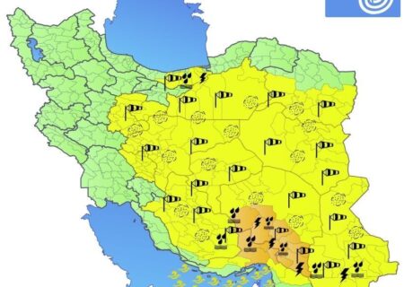 تشدید فعالیت سامانه بارشی در جنوب کرمان