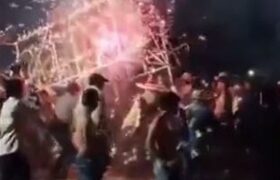ببینید|حداقل 10 کشته و 64 زخمی براثر انفجار مواد آتش بازی در مکزیک