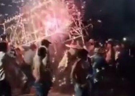 ببینید|حداقل 10 کشته و 64 زخمی براثر انفجار مواد آتش بازی در مکزیک