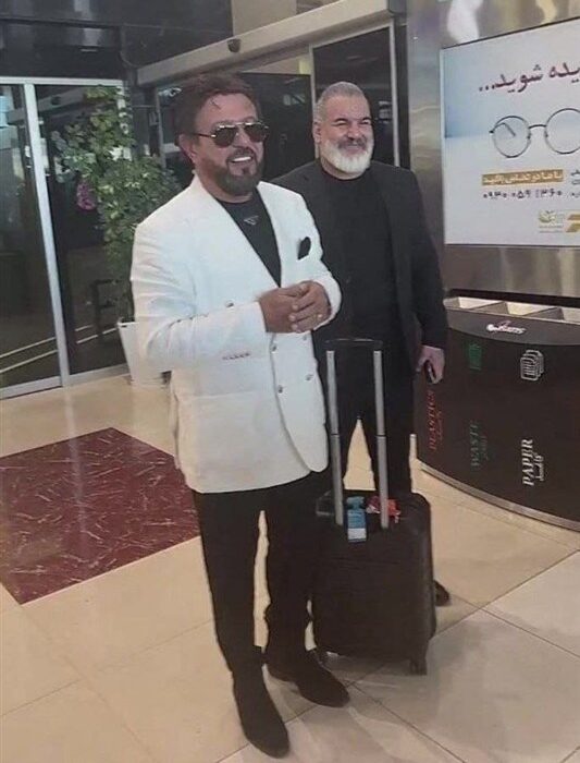بیژن مرتضوی وارد ایران شد