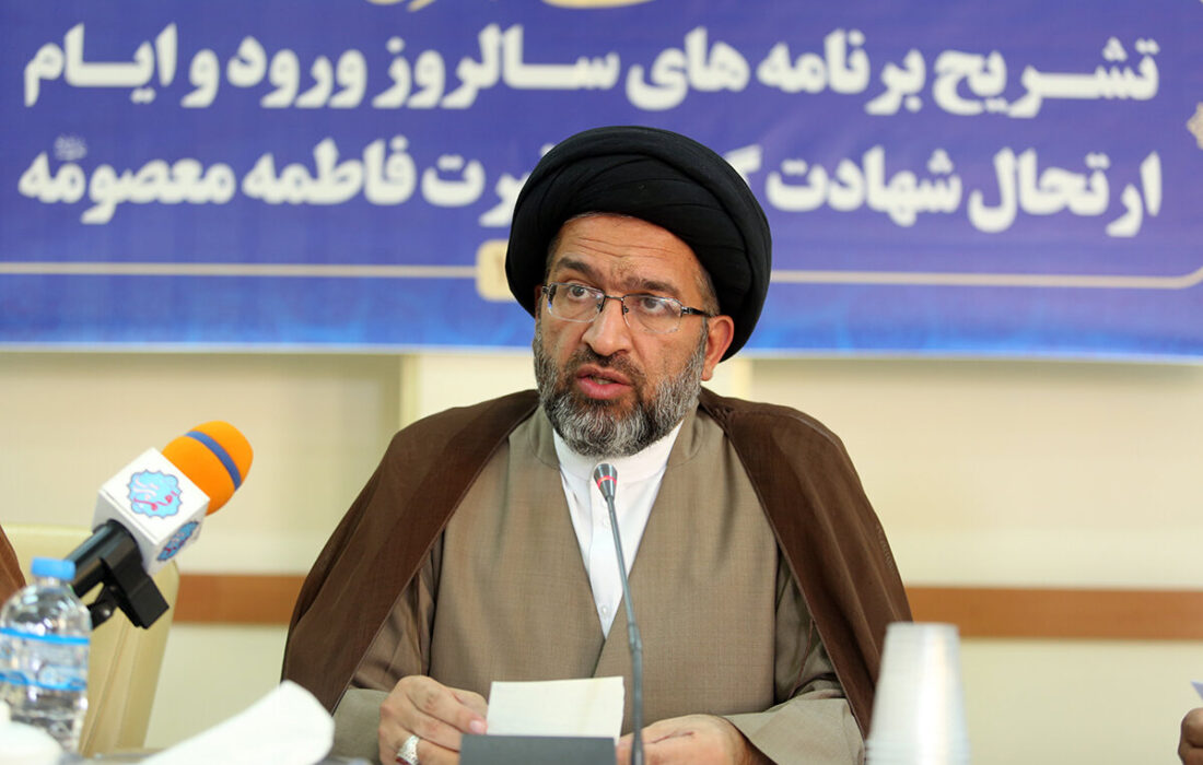 برنامه‌های حرم بانوی کرامت ازجشن ورود آن حضرت تا ایام معصومیه تشریح شد