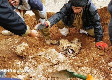 کشف پیکر مطهر یک شهید در طلاییه