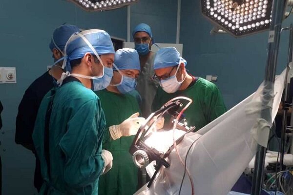 خارجسازی توده ۲.۵ کیلوگرمی از شکم و لگن بانوی ۴۲ ساله در کاشان