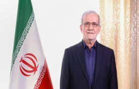 ارتباط زنده رئیس‌جمهور از نیویورک با مردم در میدان ولیعصر +فیلم