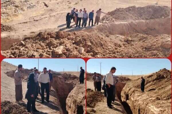 قنات روستای شعبانی دهگلان در مسیر احیا و بهسازی قرار گرفت