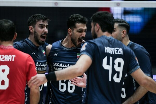 دومین پیروزی والیبال ایران؛ تایلند هم حریف شاگردان پیاتزا نشد