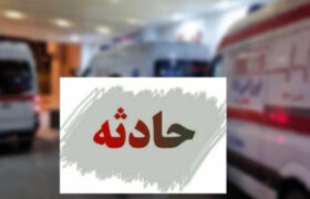 تصادف سمند با تپه در جاده جنگلی کردکوی ۲ مصدوم برجا گذاشت