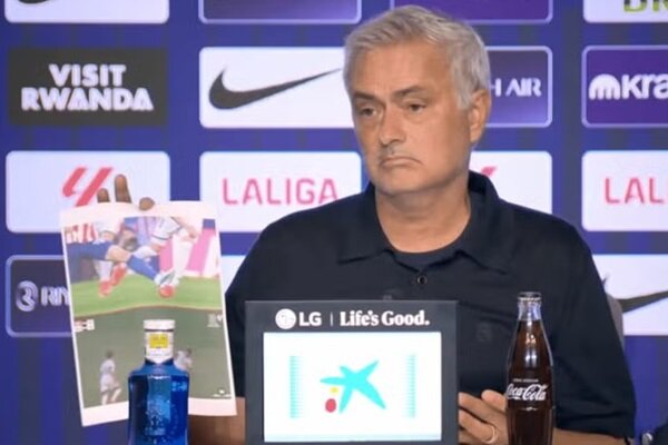 مورینیو باخت در دربی مادرید را گردن داور انداخت