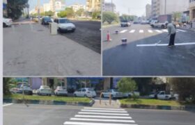 معابر بوشهر در آستانه آغاز سال تحصیلی رنگ‌آمیزی و آماده‌سازی شد