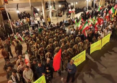 رزمایش «جان‌فدا» در بهاباد؛ حماسه دفاع مقدس‌ از میدان تا خیابان