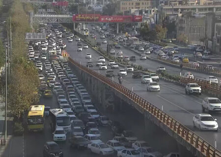 ترافیک سنگین صبحگاهی در چند محور مشهد