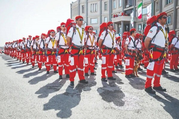 آمادهباش نیروهای عملیاتی هلالاحمر درپی ورود سامانه بارشی جدید