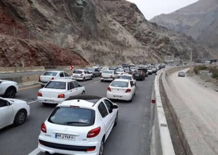 ترافیک نیمه‌سنگین در محورهای مواصلاتی تهران