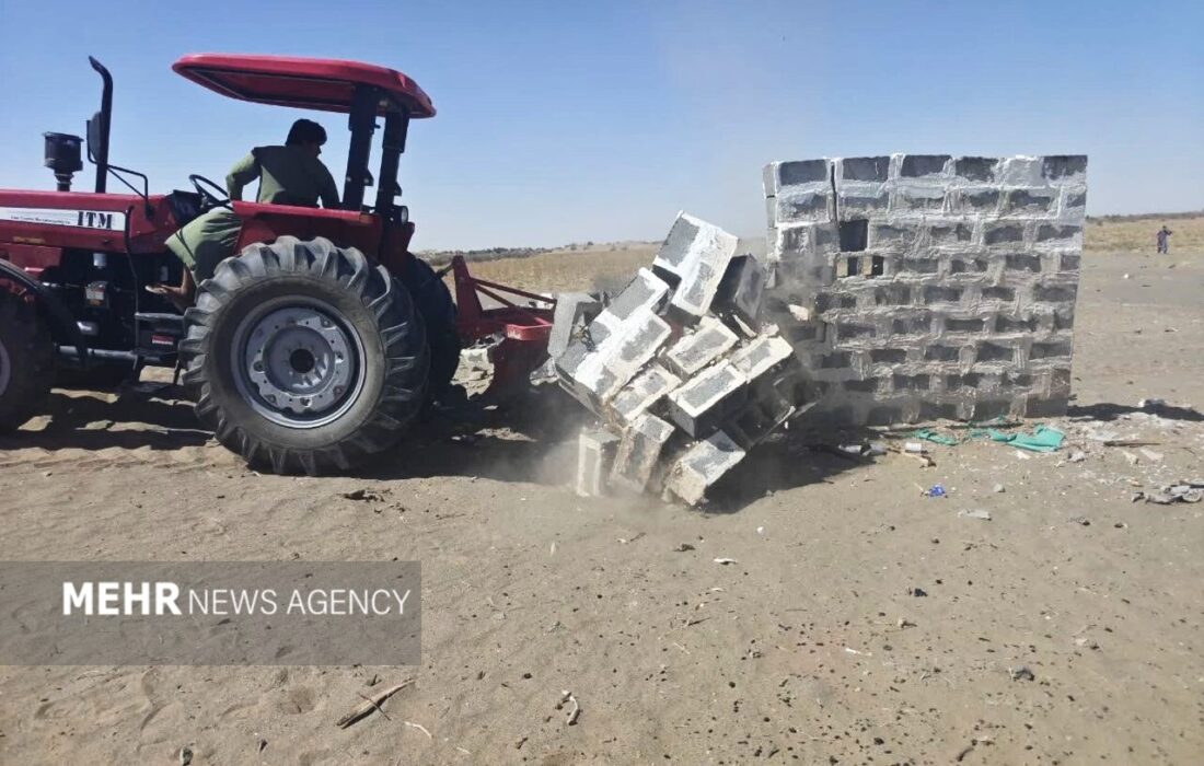 ۶۰۰ هکتار از اراضی ملی آذربایجان غربی از تصرف خارج و خلع ید شد