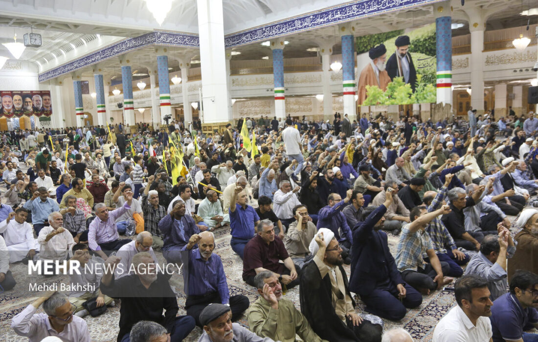 برگزاری مراسم دومین سالگرد شهادت سید حسن نصرالله در قم