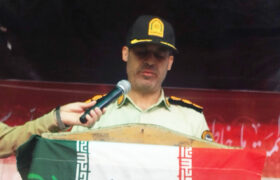 فرمانده انتظامی آستانه‌اشرفیه: امنیت محصول همکاری مردم و پلیس است