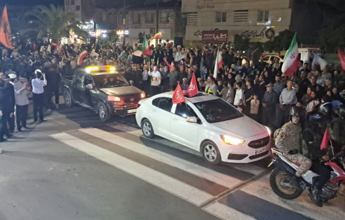 رزمایش جانفدایان ایران در بهشهر