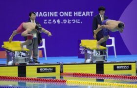 پاراشناگران ایران قهرمان و نایب قهرمان ۱۰۰متر قورباغه شدند